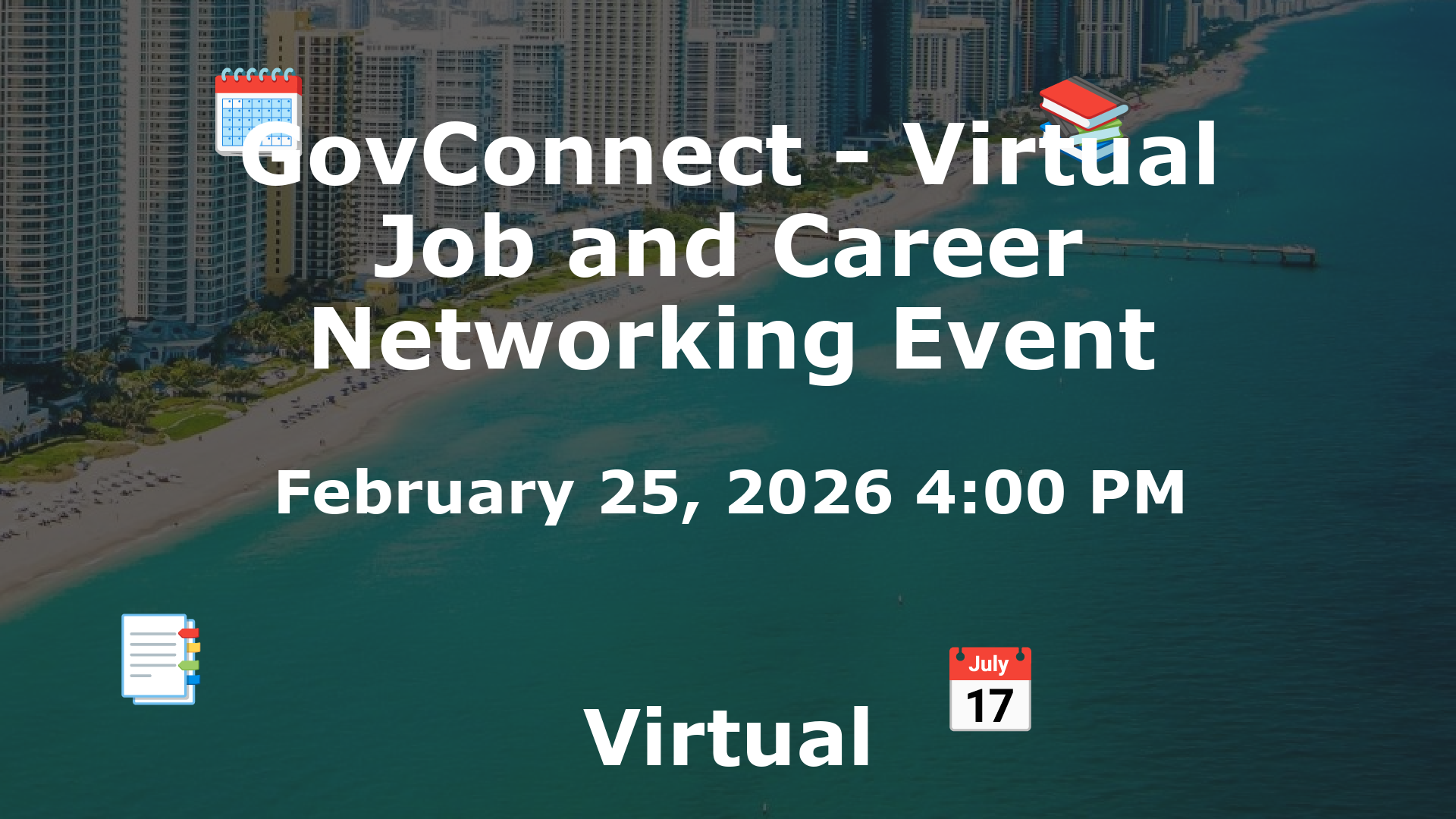GovConnect - Virtual Job and Career Networking Event event image